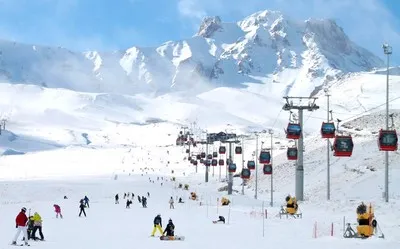 Transfer naar het skiresort Erciyes