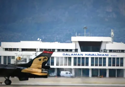 Dalaman Airport, Turkije.