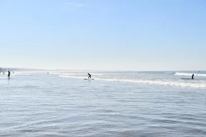 Het strand van Agadir in Marokko