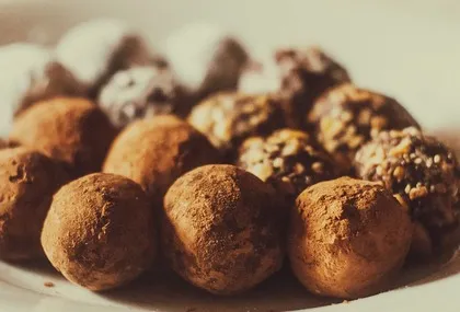 Klassieke chocoladetruffel