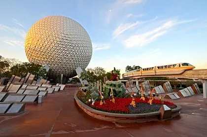 EPCOT Walt Disney World's bloemencompositie