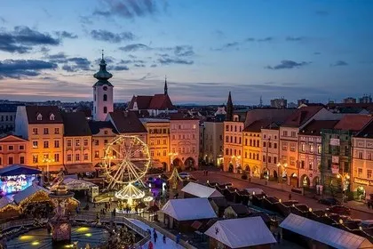 Feestelijke kerstmarkt in Europa 2025